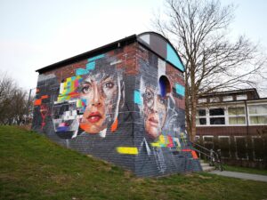 Östliche Vorstadt Stadtteilspaziergang Graffiti
