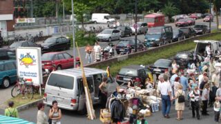 Flohmarkt auf der Bürgerweide und im Hansa Carré