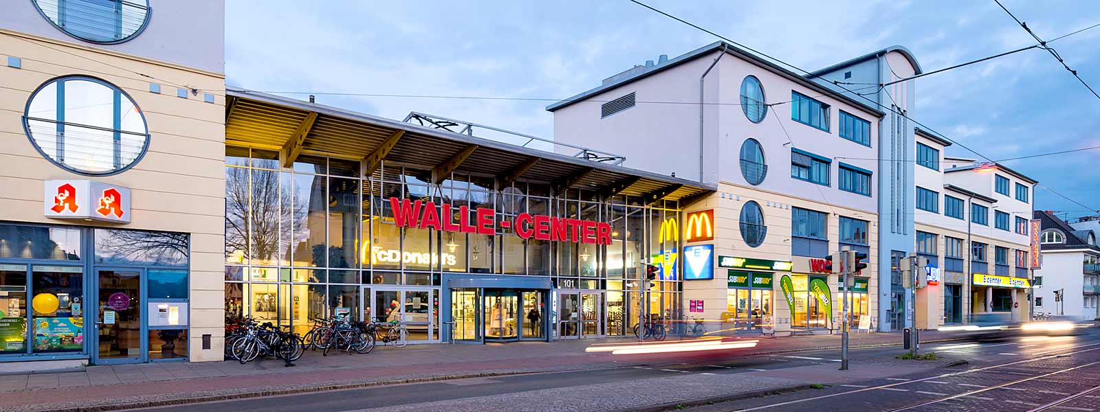 Das Einkaufszentrum Walle-Center