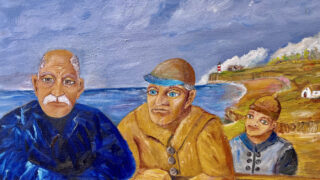 Ausstellung mit Werken von Bernd F. Mertes in Blumenthal